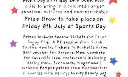 Cardinal Newman Catholic Primary School - Rainbow Raffle 8th July